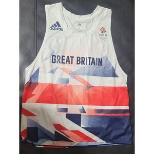 Adidas Team GB Great Britain Tennis Tank Top Womens - 2020 Olympics Size Small